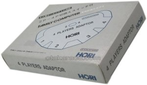 ファミコン本体 コントローラー ホリ4プレイヤーズアダプター HORI 