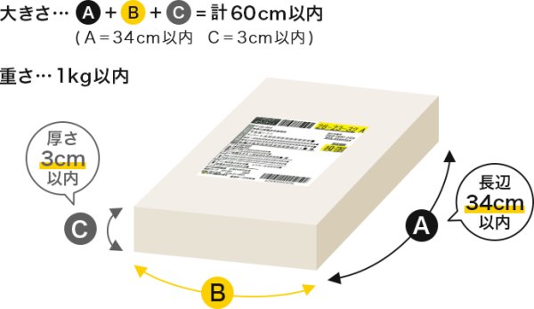 画像1: 【クロネコゆうパケット】ご利用上のご注意 (1)