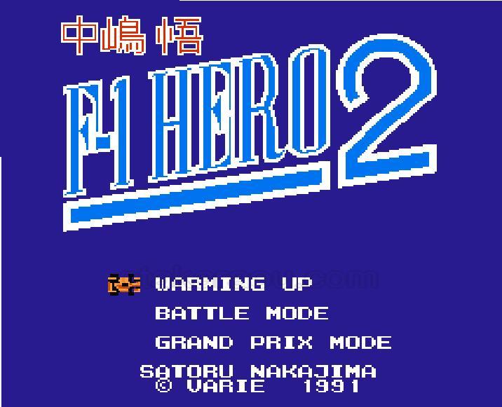 ファミコン ソフト 中嶋悟 F1-HERO - Nintendo Switch