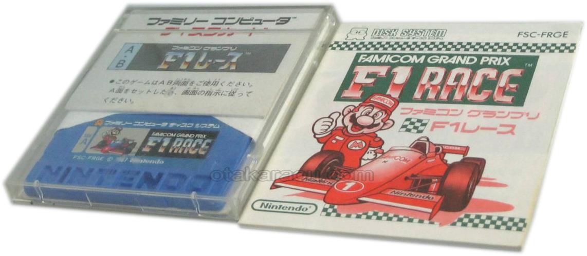 ファミコン ディスクシステムソフト ファミコングランプリ F1レース