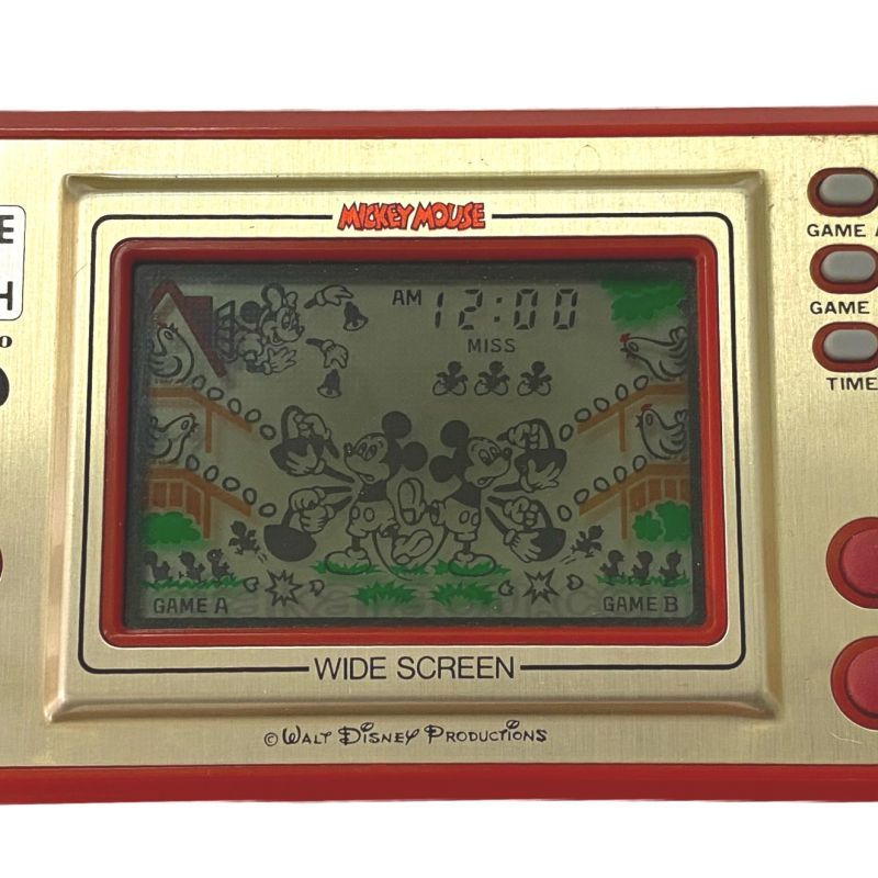 ゲームウォッチ ミッキーマウス Mickey Mouse 販売 買取 任天堂gamewatch なら ファミコンショップお宝王