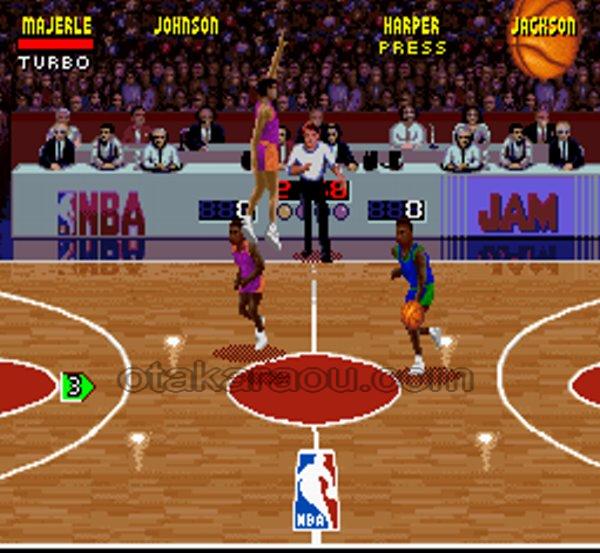 スーパーファミコンソフト NBA JAMトーナメントエディション ・名作 