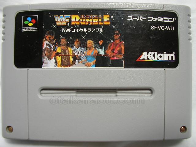 スーパーファミコンソフト WWF ロイヤルランブル・名作スーファミを